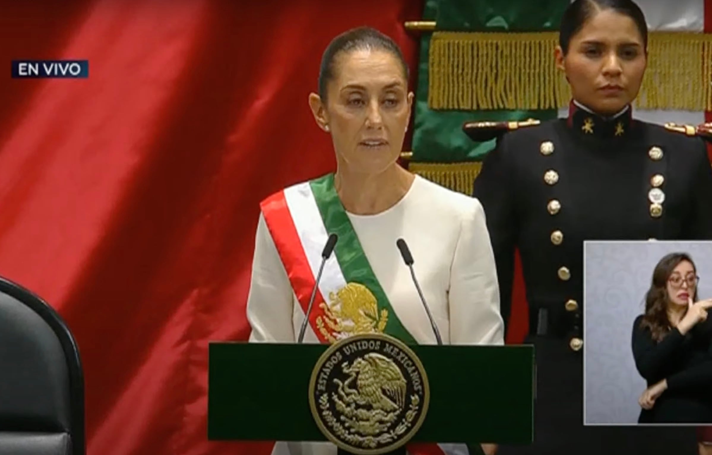 Claudia Sheinbaum toma protesta como primera presidenta de México