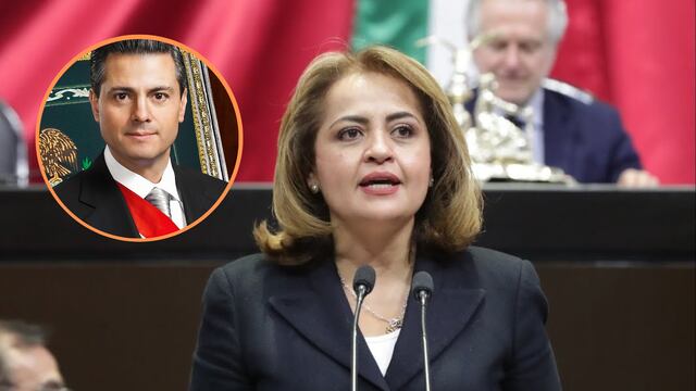 Ana Lilia Herrera y Enrique Peña Nieto