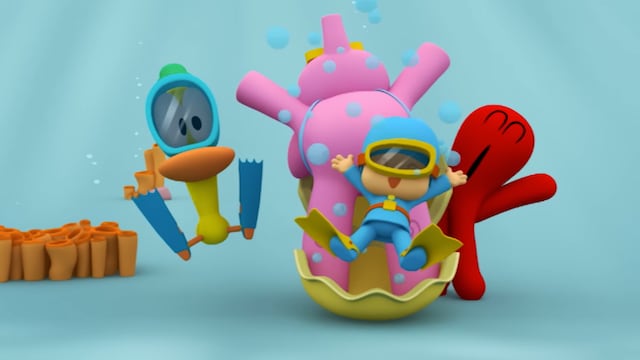 Pocoyó por Día del Sistema Arrecifal Mesoamericano