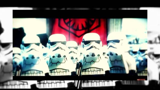 Escena de  Star Wars: The Force Awakens versión LEGO