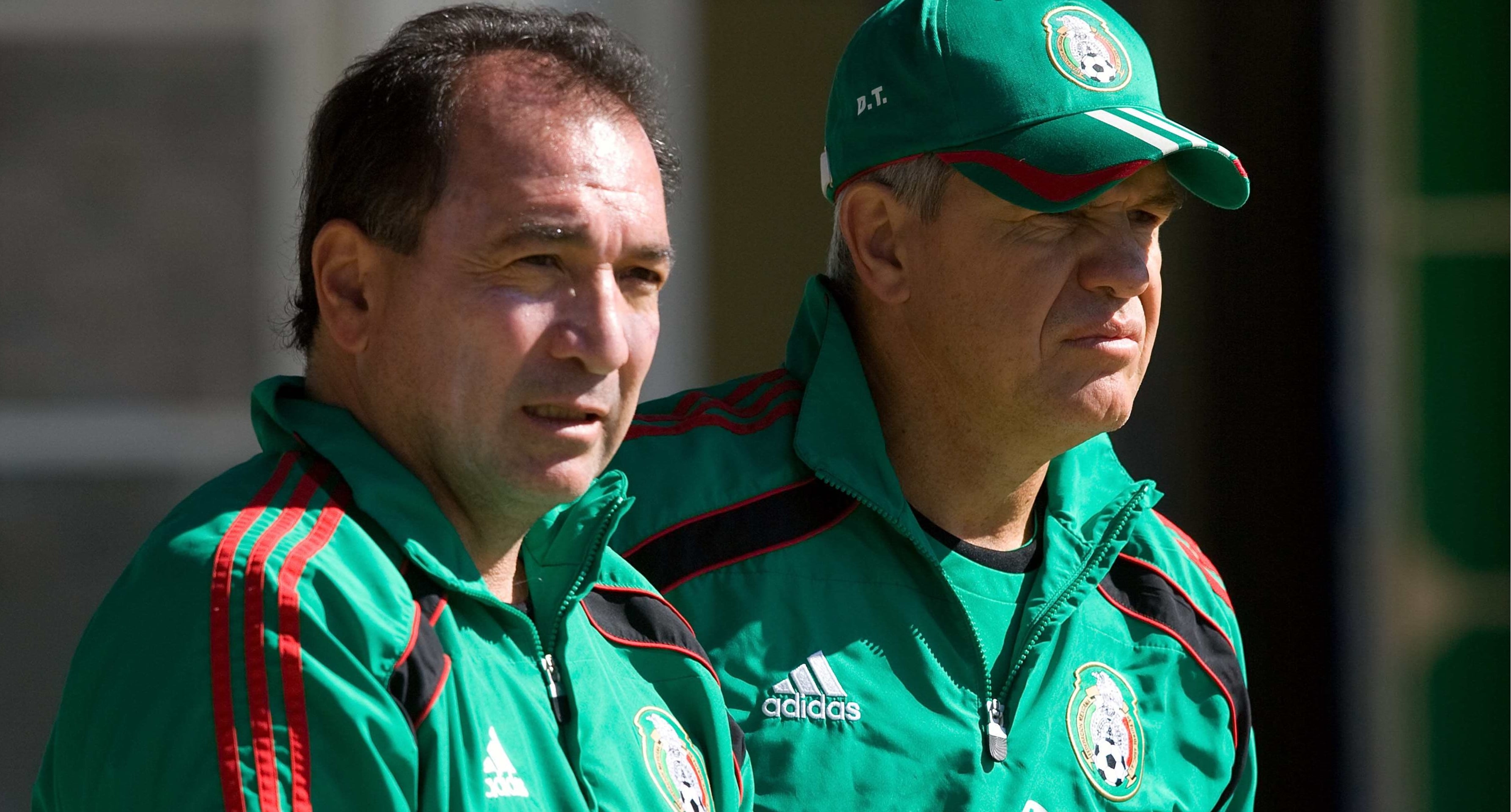 Mario Carrillo y Javier Aguirre