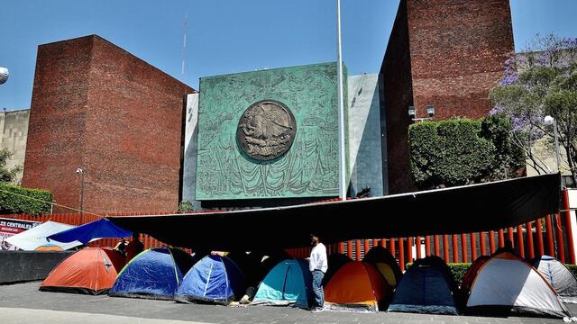 Bloqueos en San Lázaro