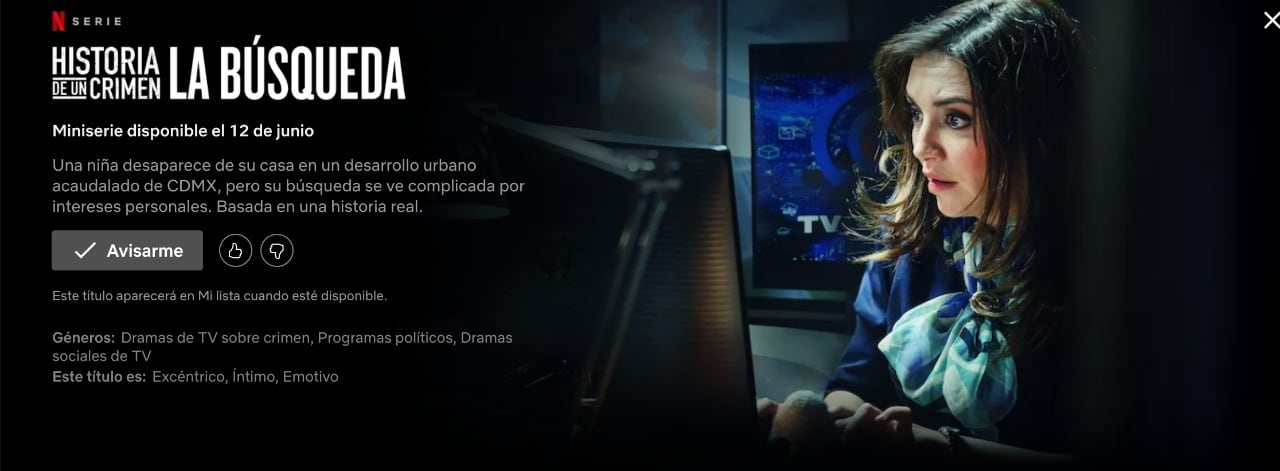 'Historia de un Crimen: La Búsqueda'