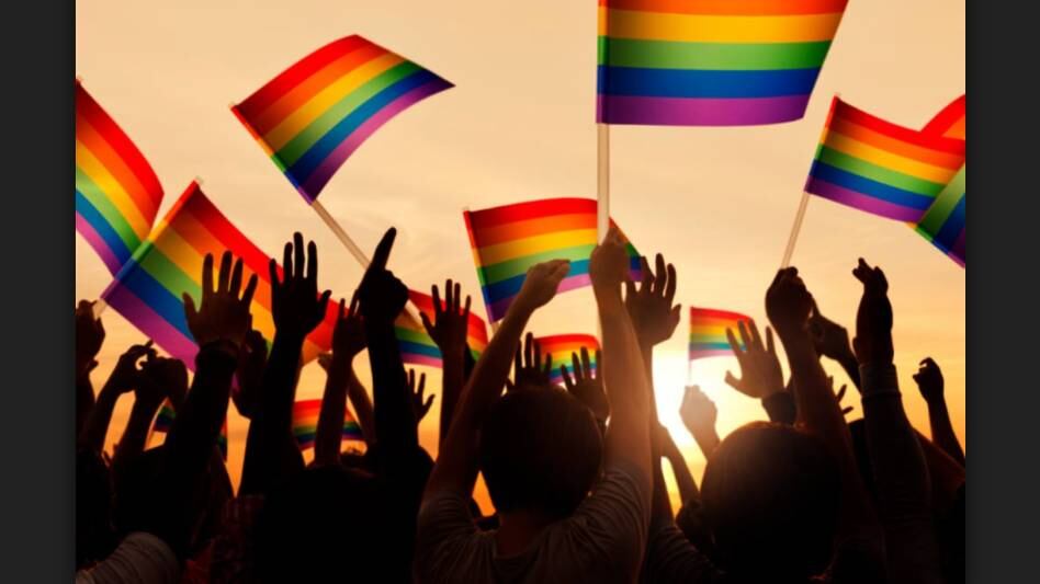 Bandera gay.
