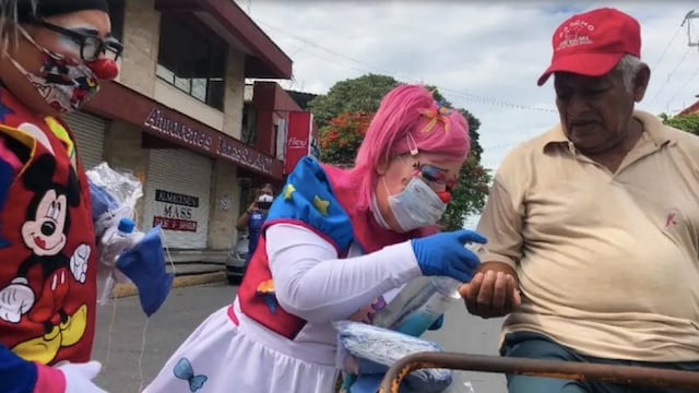 Payasos en Juchitán