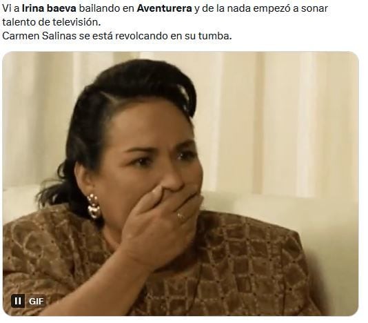 Memes de Irina Baeva en Aventurera