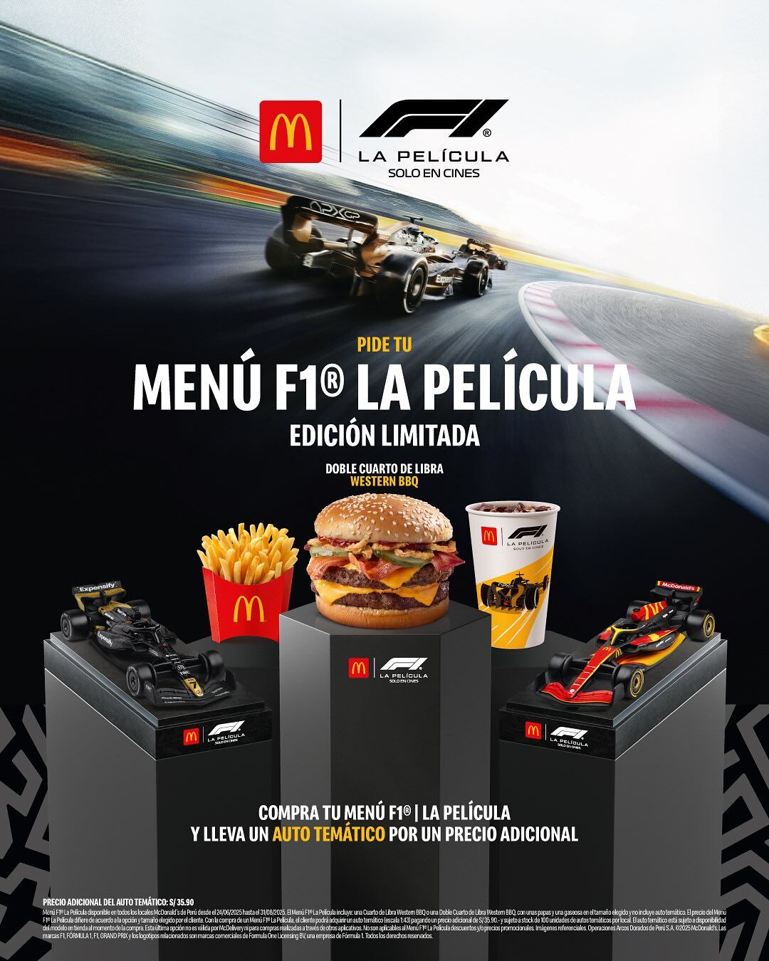 F1 en McDonalds