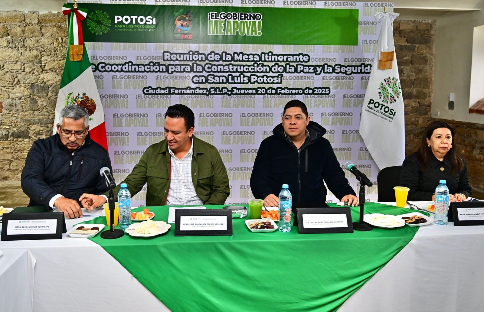 Ricardo Gallardo encabeza Comité Estatal para la Construcción de la Paz y Seguridad