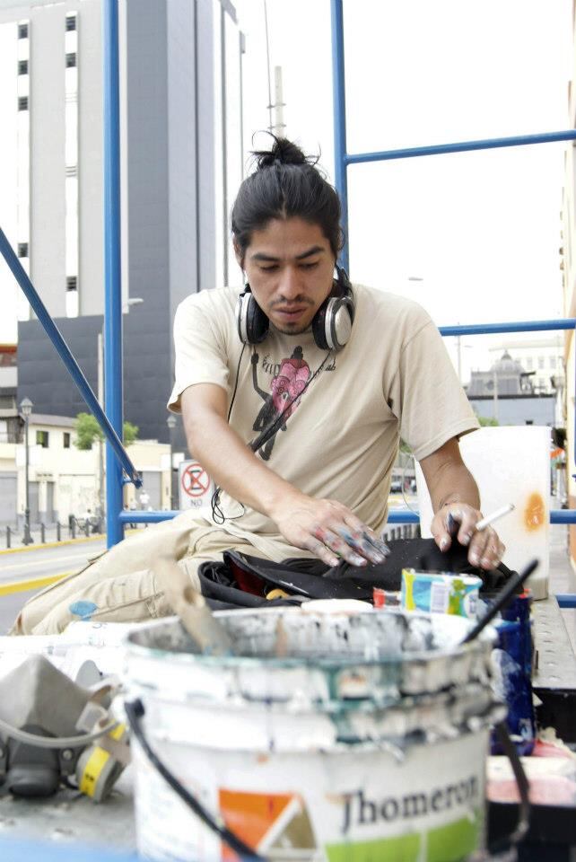 Saner, artista mexicano que colaboró con Converse.