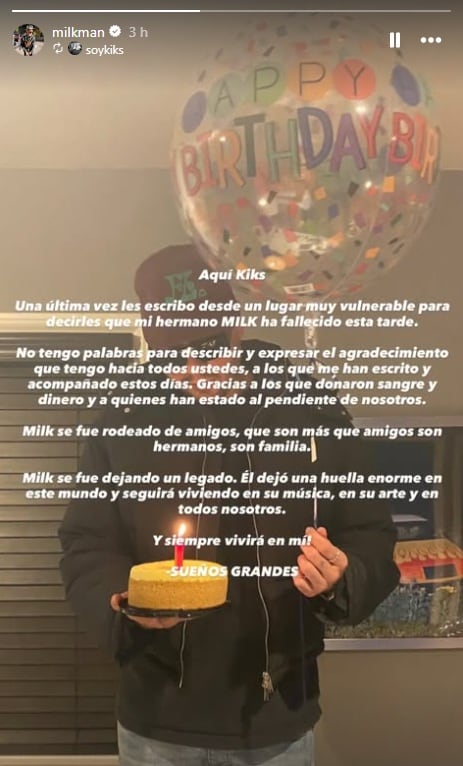 ¿De qué murió Milkman? El rapero mexicano estuvo hospitalizado