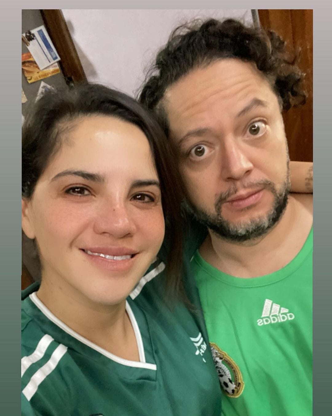 Jessica Ortiz con su novio Poyo Lagunes.