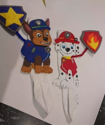 Calcetas locas de Paw Patrol