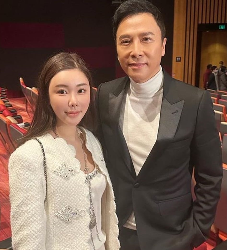 Abby Choi y su esposo