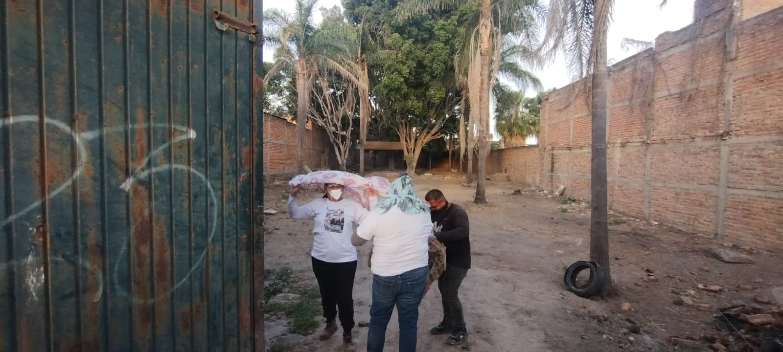 Hornos y fosas clandestinas en finca de El Salto, Jalisco