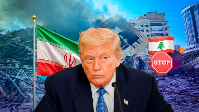 Acuerdo con Irán peligra: Trump exige detener ataques en Líbano