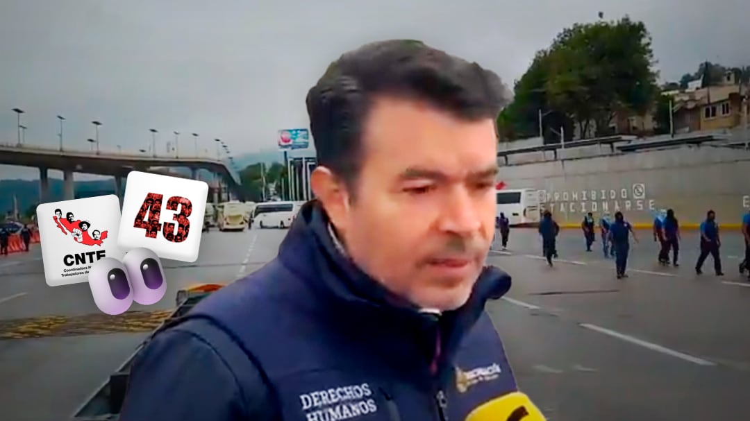 Arturo Medina supervisa seguridad en la México-Cuernavaca por protestas de la CNTE y arribo de normalistas