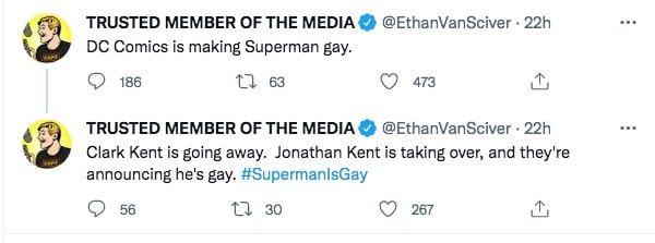Superman Gay Ethan Van Sciver
