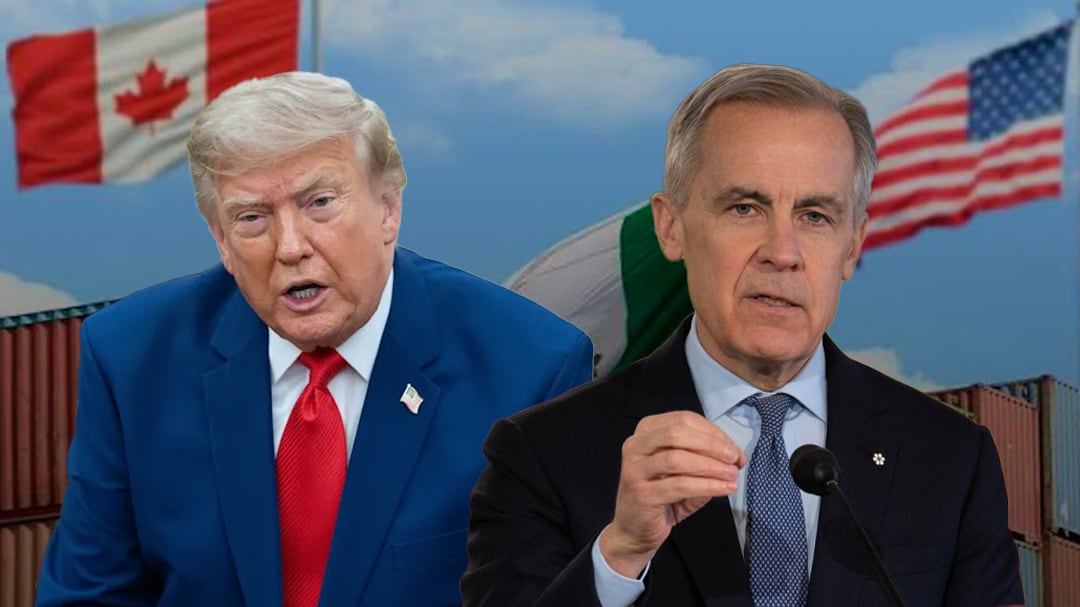 Donald Trump tacha de mentiroso a Mark Carney en plena disputa comercial con Canadá