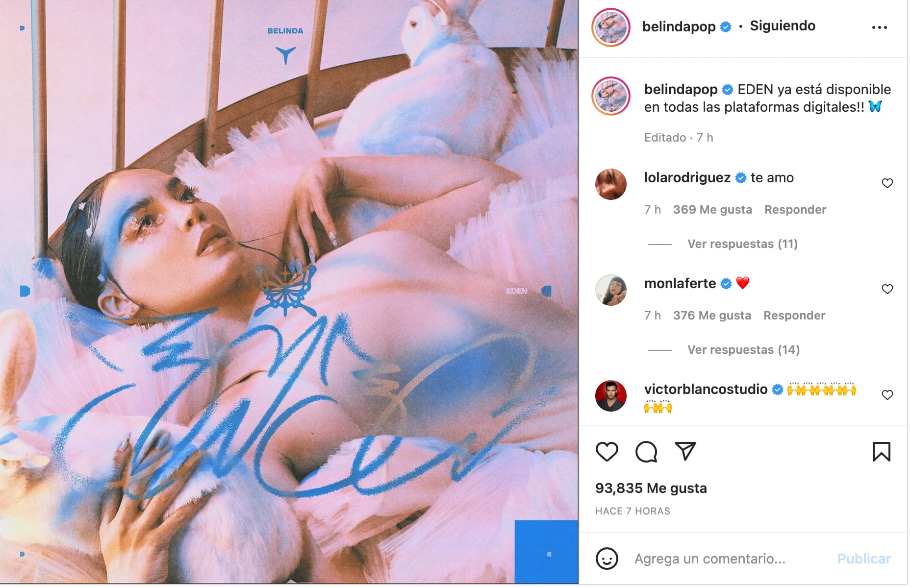 Belinda interpreta 'Eden'