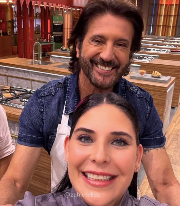 Bobby Larios y Zahie Téllez