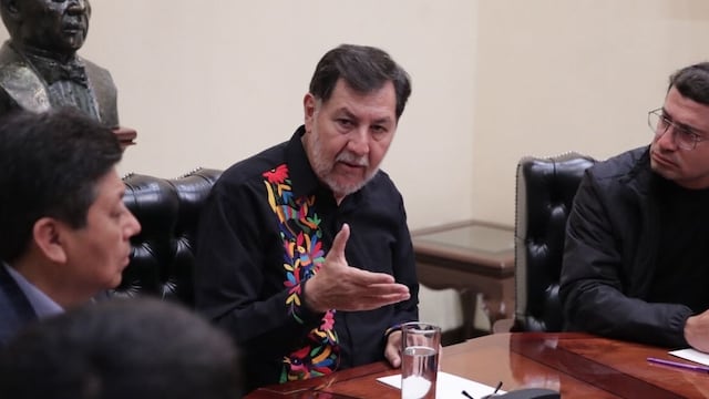 Reunión de Noroña con estudiantes por la reforma al Poder Judicial