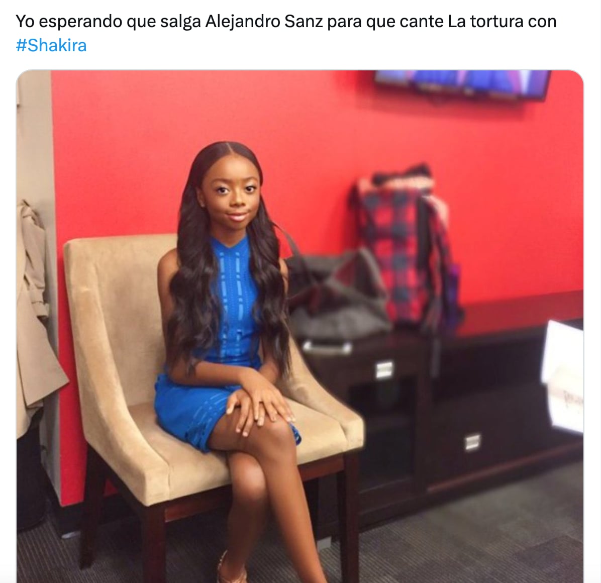 Meme de Shakira en la Copa América 2024