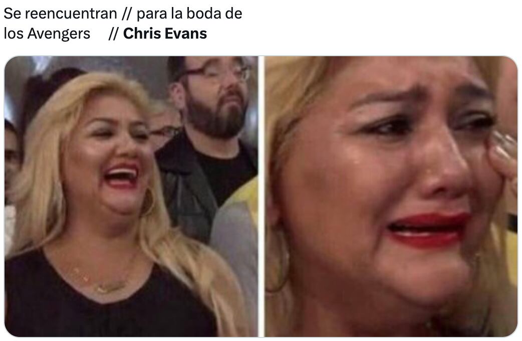 Memes de la supuesta boda secreta de Chris Evans y Alba Baptista