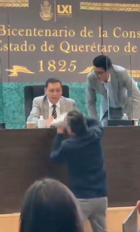 Morena provoca altercado en el Congreso de Querétaro