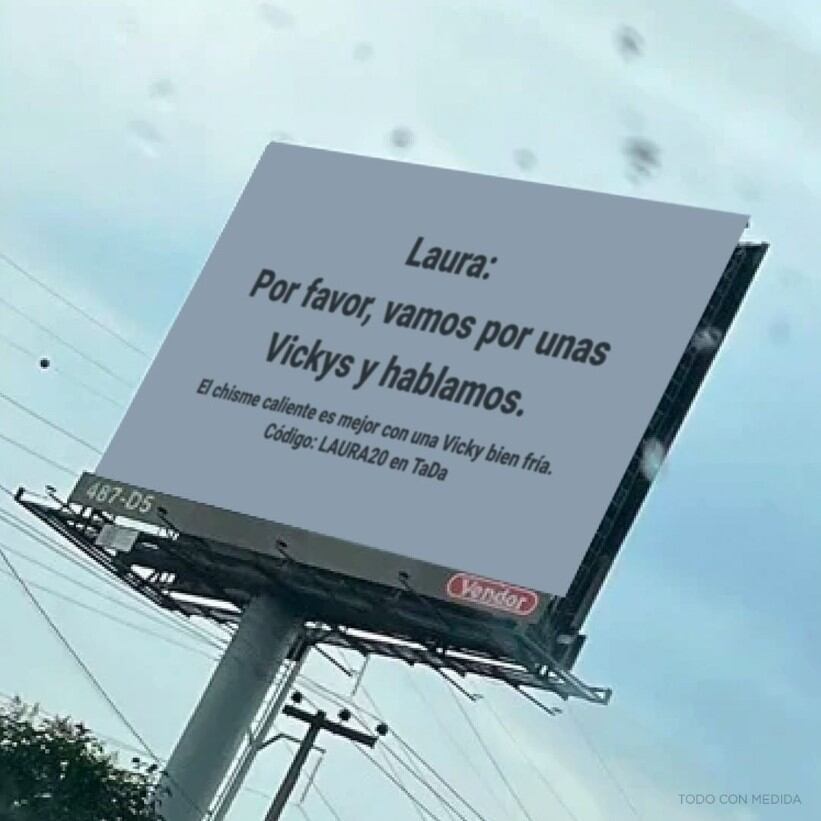 Nuevo anuncio espectacular para Laura
