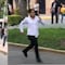 VIDEO: Horus García insultó a feministas de Tamaulipas; se echó a correr cuando vio que calladas no se iban a quedar