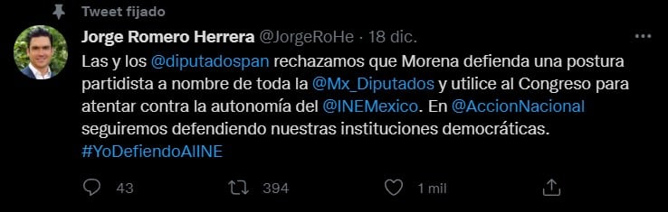 PAN se deslinda de controversia por aplazamiento de revocación de mandato