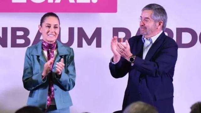 Claudia Sheinbaum y Juan Ramón de la Fuente