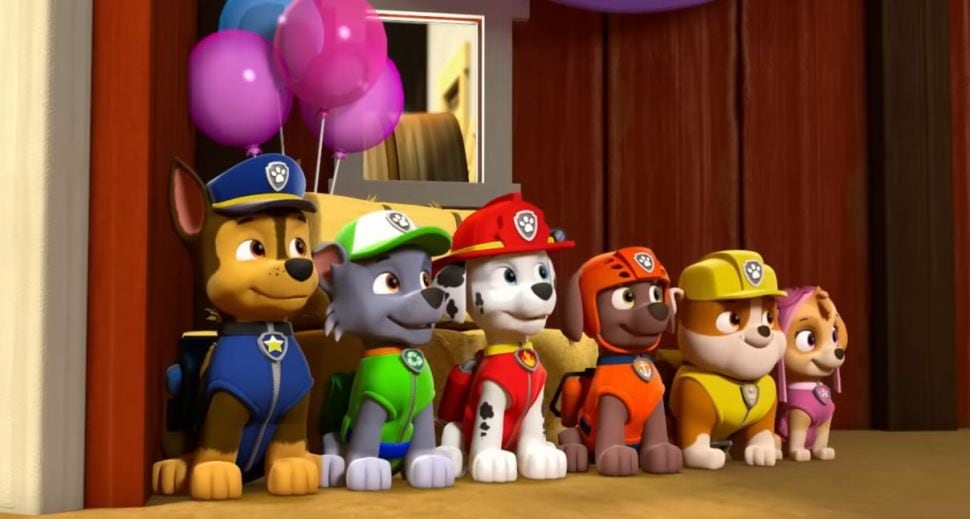 La boda de Paw Patrol