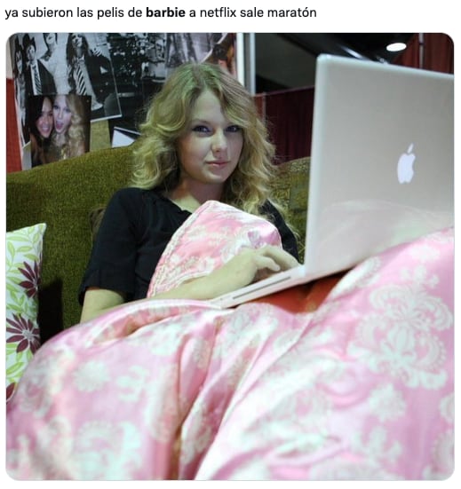 Memes de las películas de Barbie en Netflix