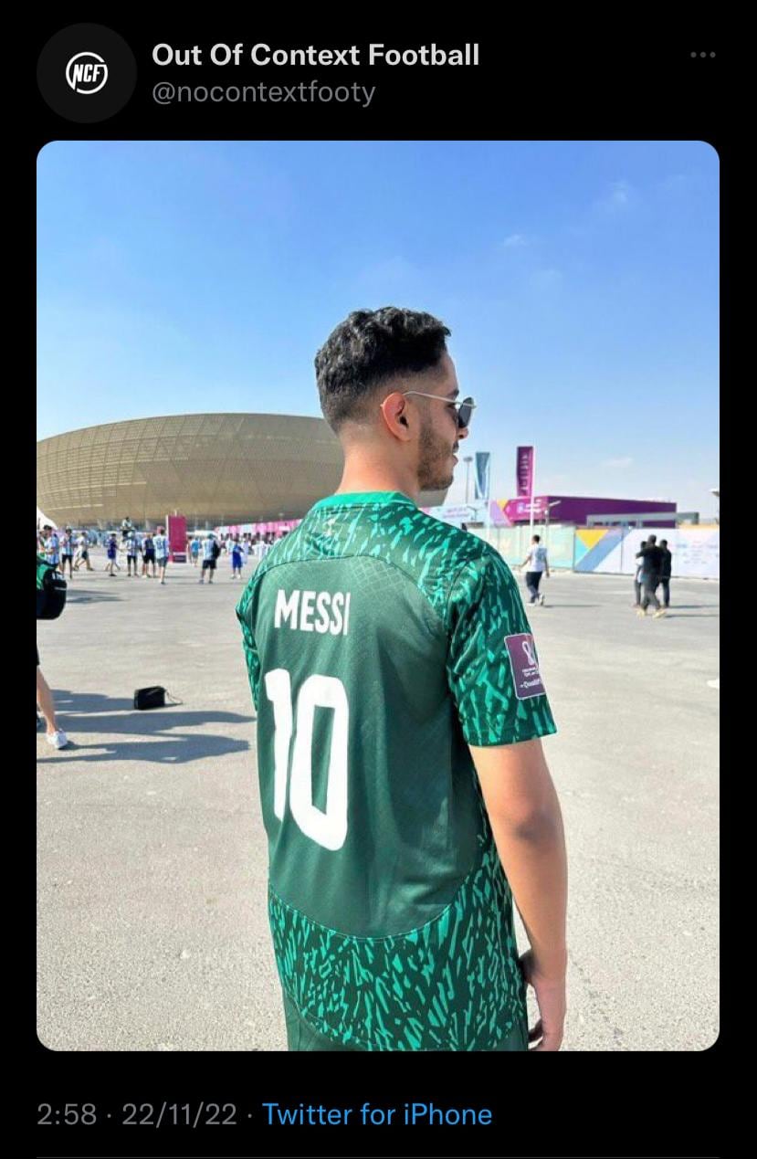 Fan Arabia Saudita.