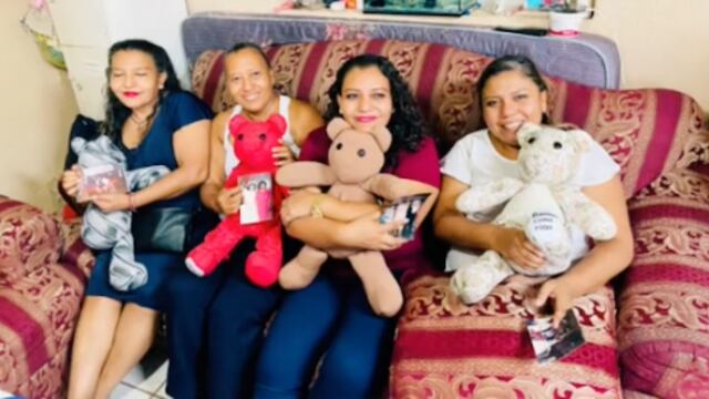 Reciben osito con ropa de la abuelita muerta