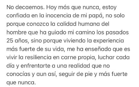 Daniela Parra comparte mensaje de cumpleaños para Héctor Parra