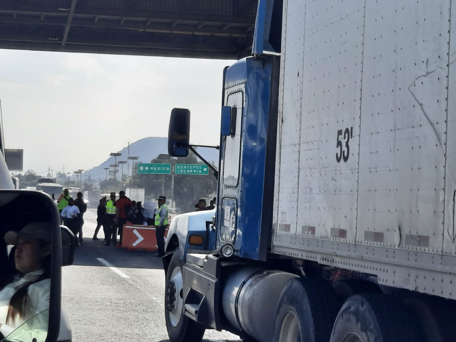 Registran cierres en la Autopista México-Pachuca