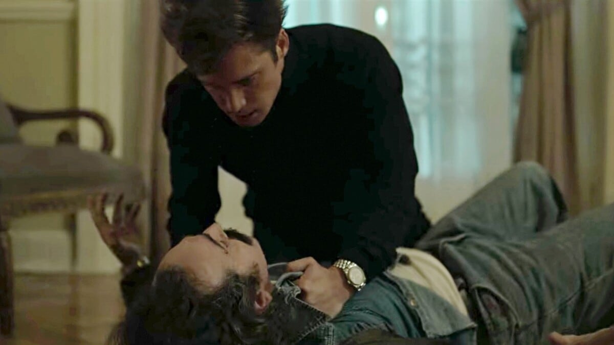 Martín Bello y Diego Boneta en 'Luis Miguel: la serie'
