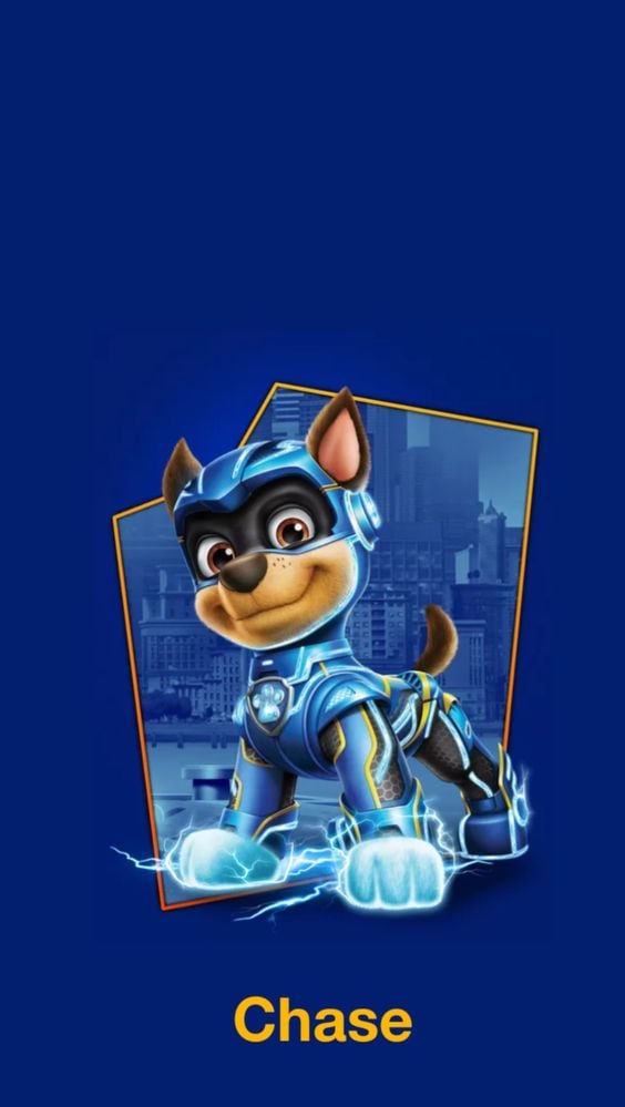 fondo de pantalla de Chase de Paw Patrol