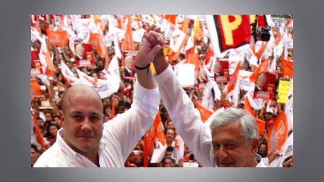 Alfaro y López Obrador hicieron campaña codo a codo en 2012.