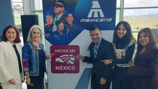 Mexicana y el AIFA, orgullosos Hecho en México