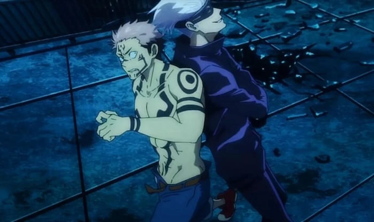 Sukuna vs Satoru Gojo en Jujutsu Kaisen