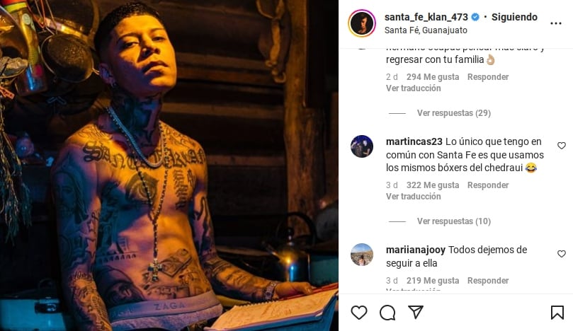 Santa Fe Klan usa calzones del super y sus fans lo quieren más