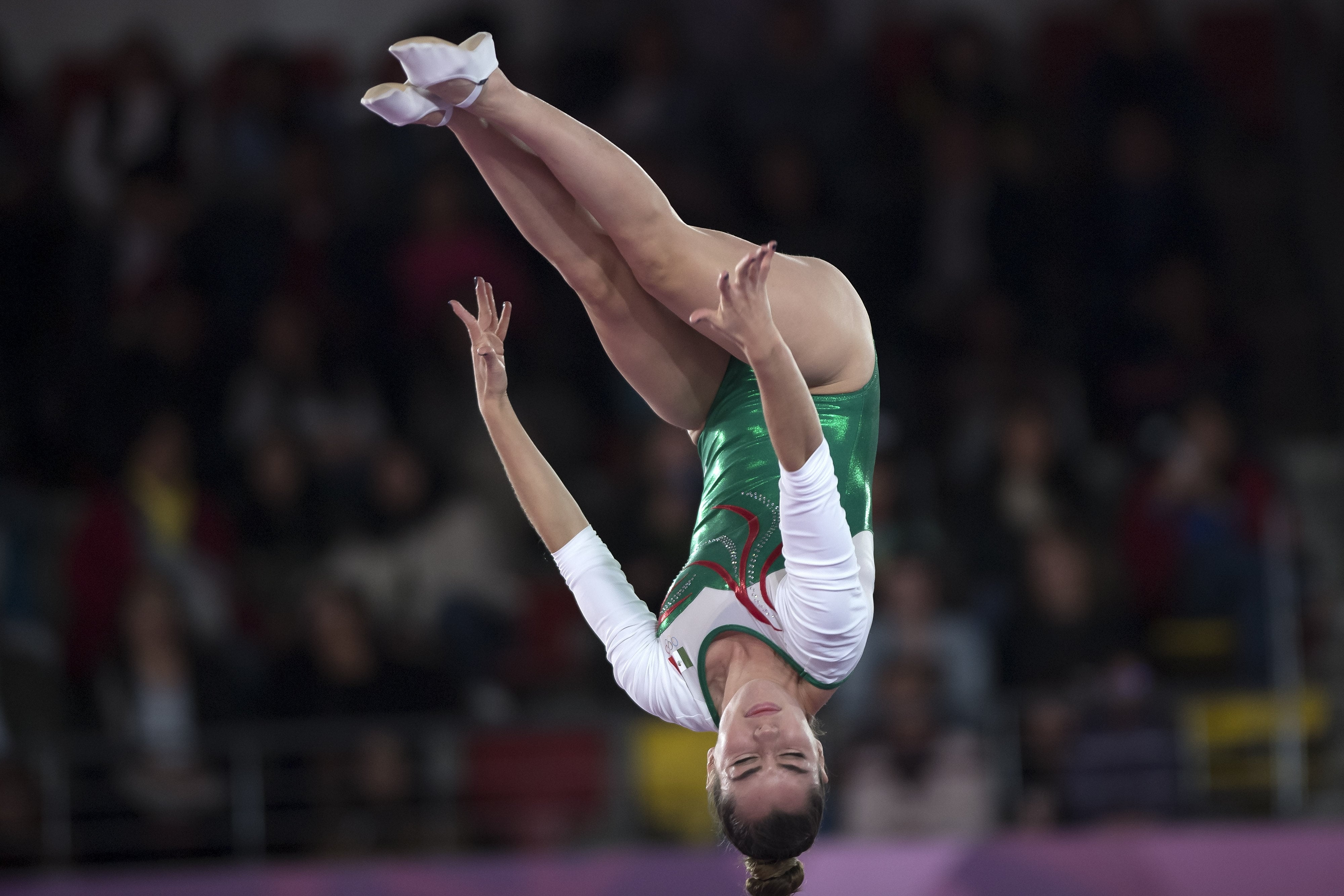 Dafne Navarro en acción