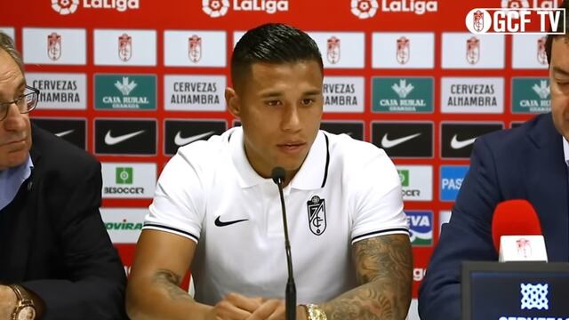 Darwin Machis, jugador del Granada CF