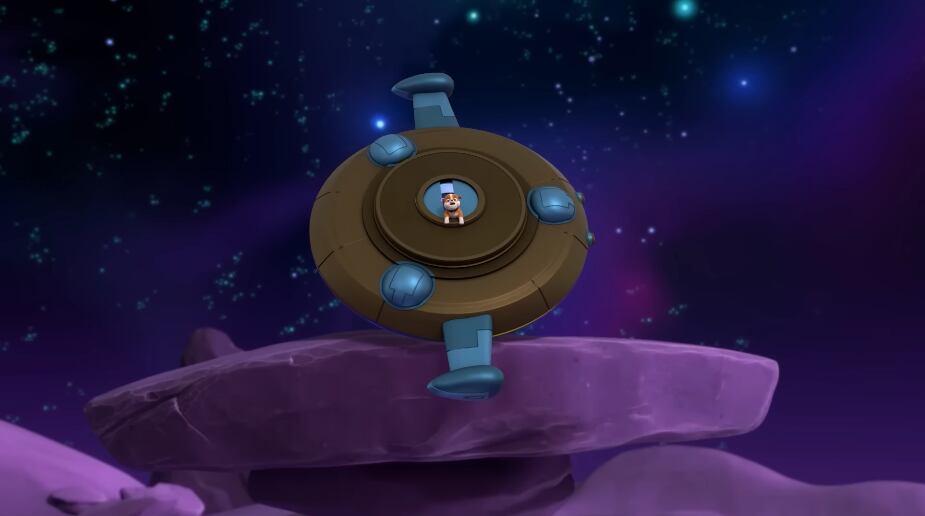 Paw Patrol en el espacio