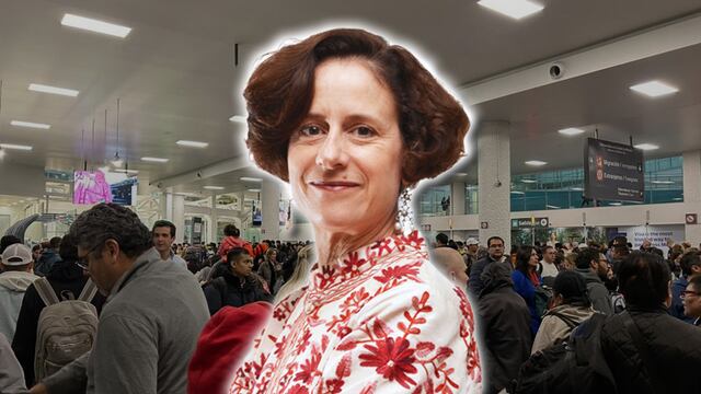 Denise Dresser y el caos en el AICM en la zona de inmigración