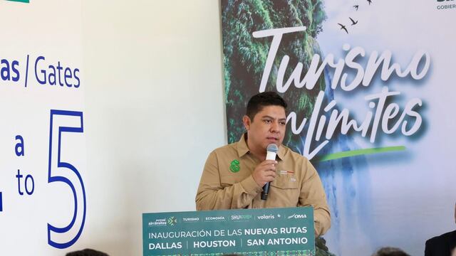 Ricardo Gallardo destaca impulso de San Luis Potosí en el ámbito turístico.