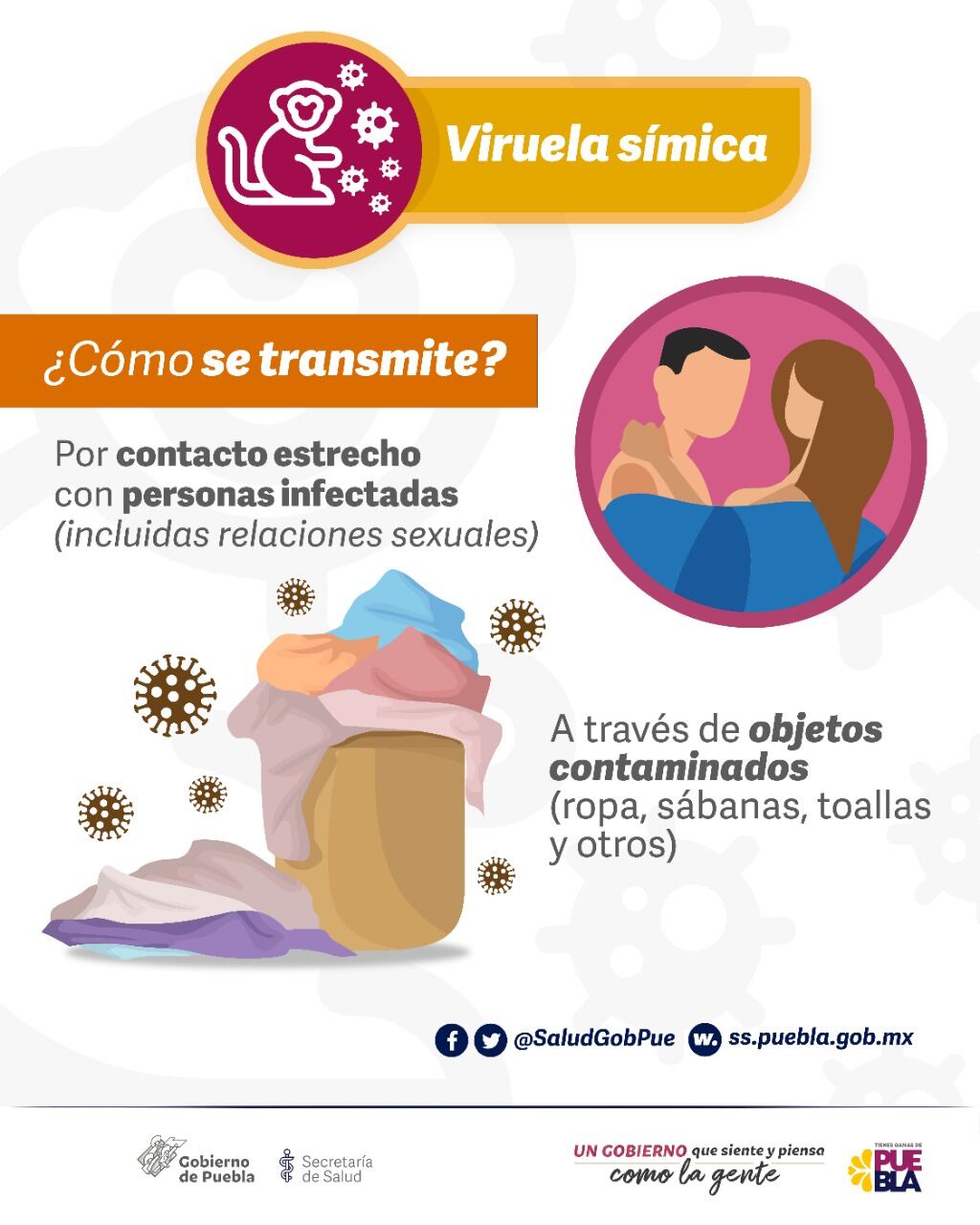 Viruela del mono: Puebla registra sus dos primeros casos; ya son 12 estados con contagios